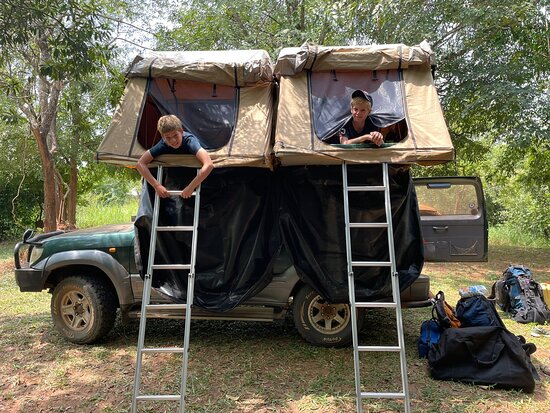 Rooftop Tent Car Rental Rwanda for Safari Adventures