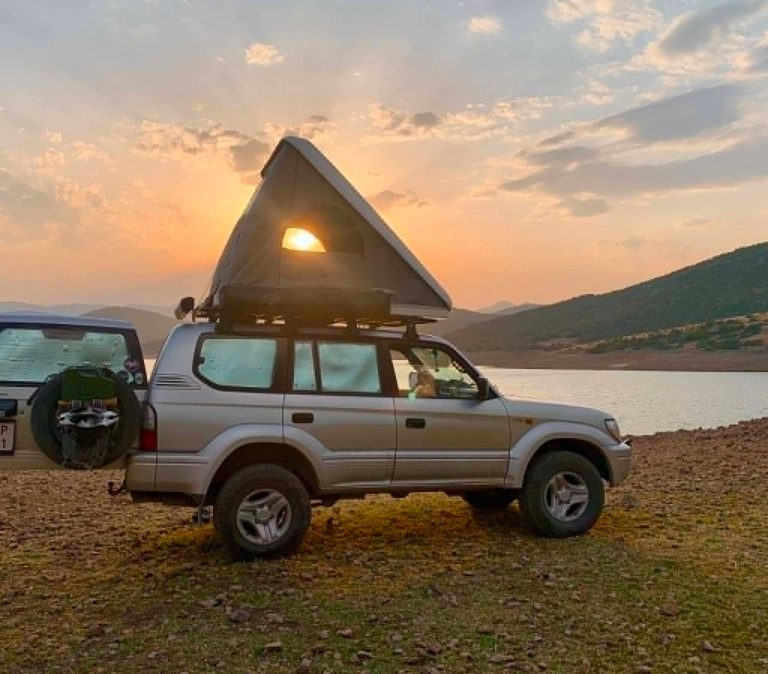 Rent a 4x4 car in Rwanda with a rooftop tent. Fully equipped camping gear, unlimited mileage & Akagera safari ready. Book your self-drive today!