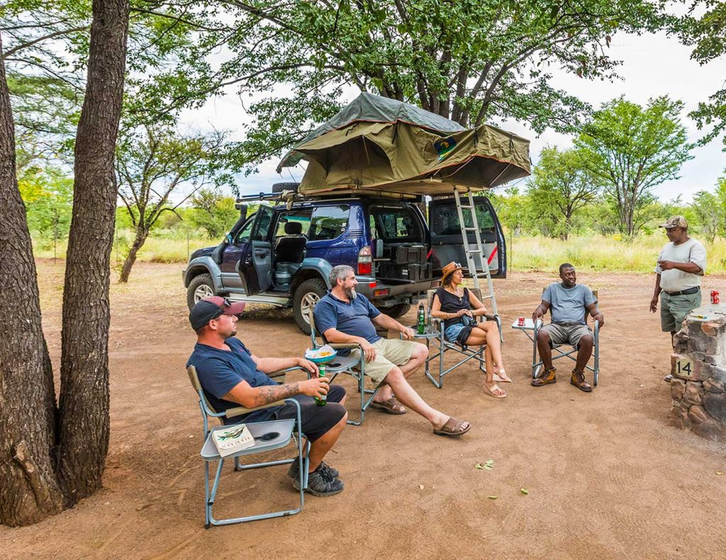 Car with rooftop tent rental Rwanda for self drive safari
